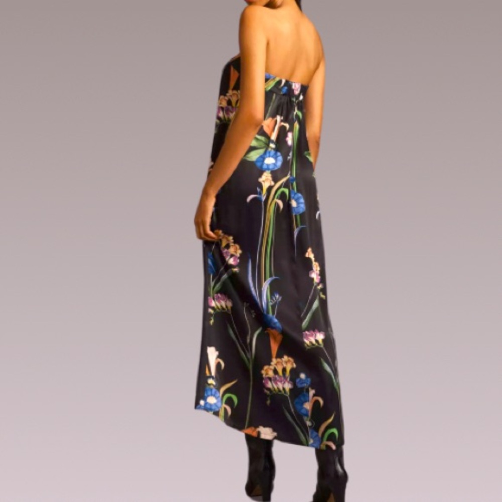 NWT Corey Lynn Calter Stunning Sleek Strapless Maxi Dress - Picture 5 of 8